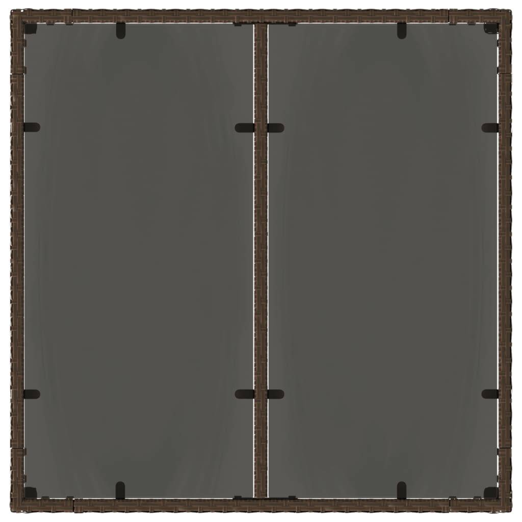 Table bois composite  Prolenta Naturel  90 X 90 X 75 cm  - P87211N - Image 7