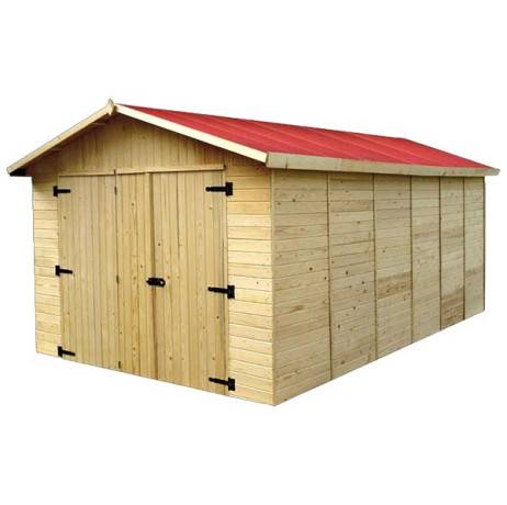Garage en bois 13.20 m² - Imagen 1