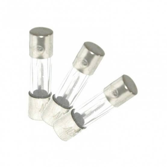 Lot de 3 fusibles verre 6 A, 5 x 20 mm