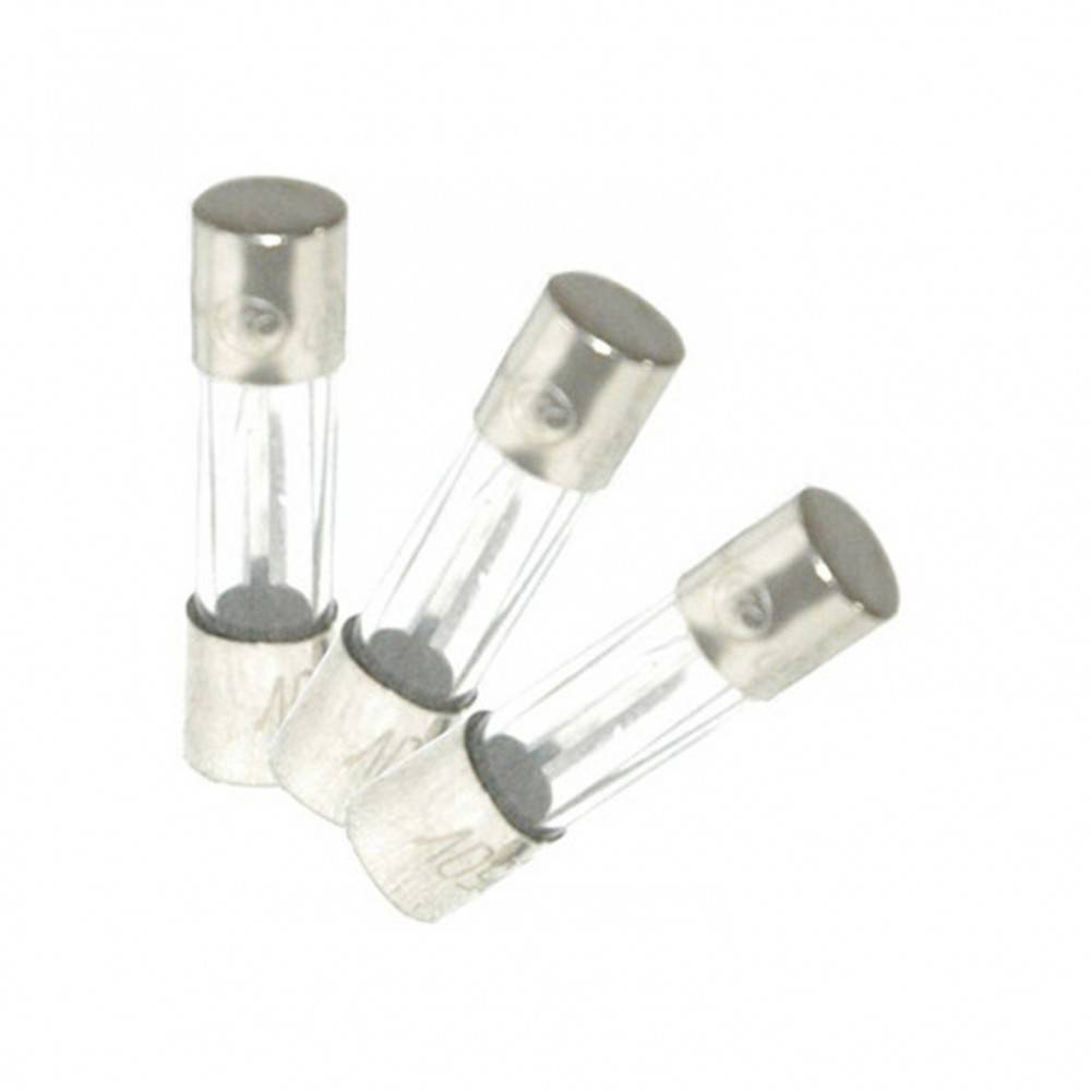 Lot de 3 fusibles verre 6 A, 5 x 20 mm