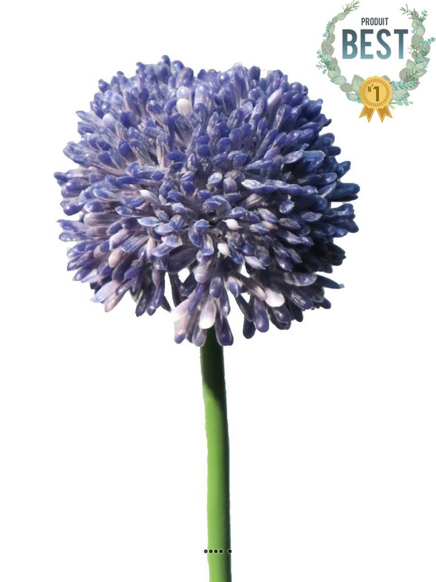 Artificielles - Allium artificiel en tige H 45 cm Lavande - BEST - couleur: Lavande - Imagen 1