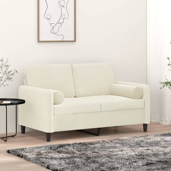 coussins décoratifs crème 50 X 50 - Prolenta Premium - Image 1