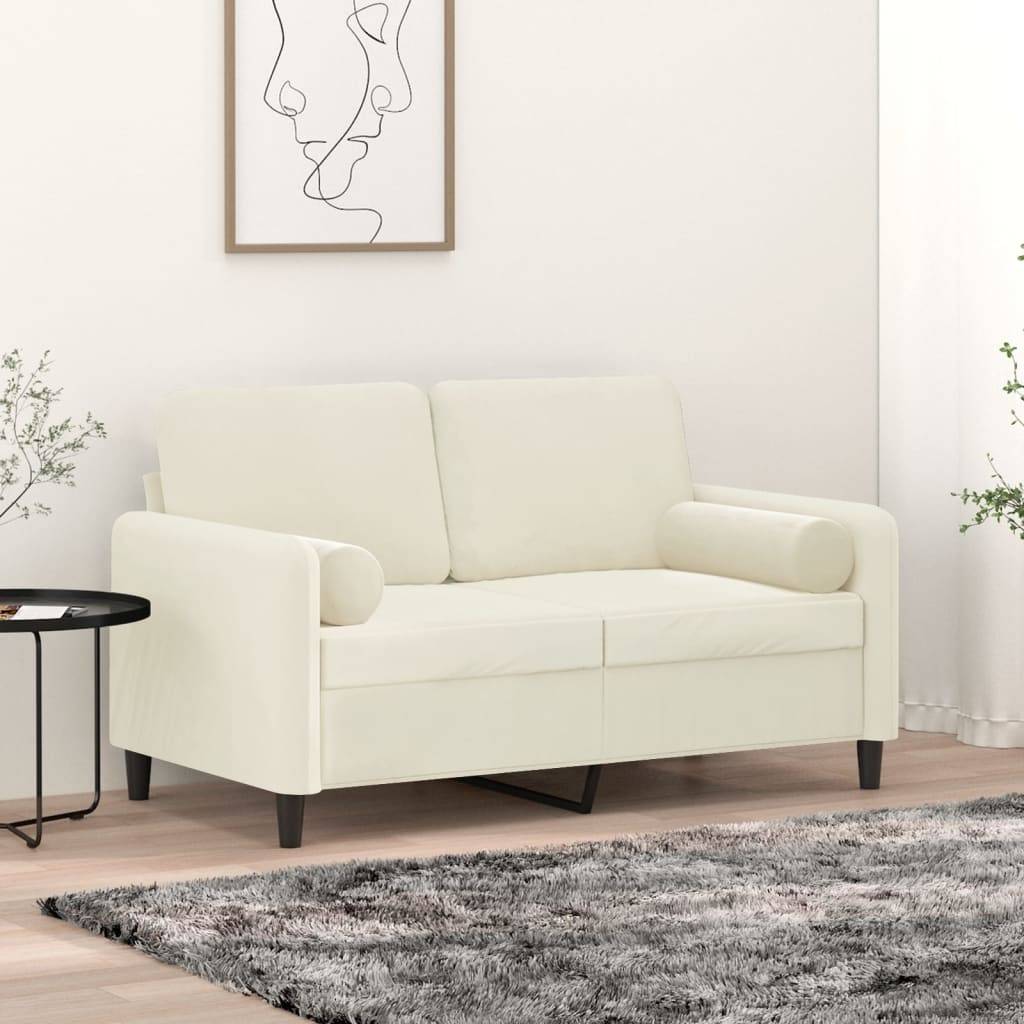 coussins décoratifs crème 50 X 50 - Prolenta Premium - Image 1