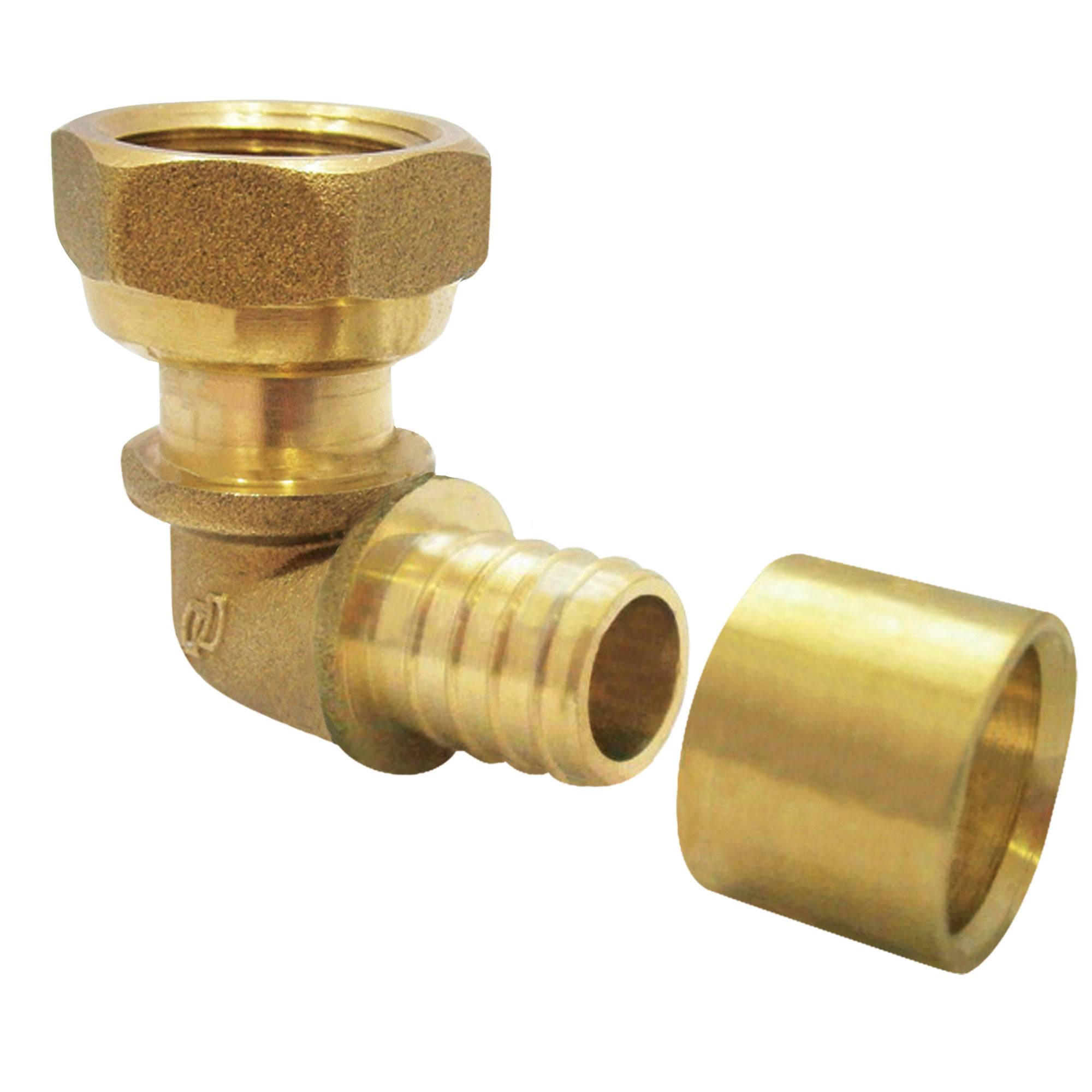 Boutte - Raccord coudé PER  Femelle 15 x 21 mm - Boutté