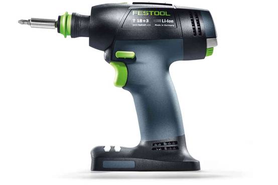 Perceuse visseuse sans fil T 18+3-Basic - FESTOOL - Sans batterie ni chargeur - Systainer - 576448 - Image 3