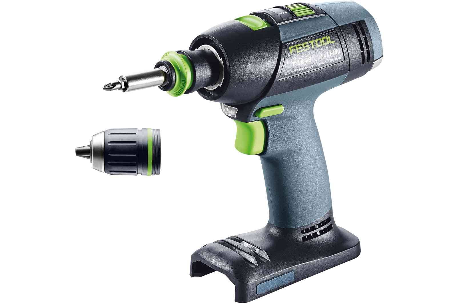 Perceuse visseuse sans fil T 18+3-Basic - FESTOOL - Sans batterie ni chargeur - Systainer - 576448 - Image 2