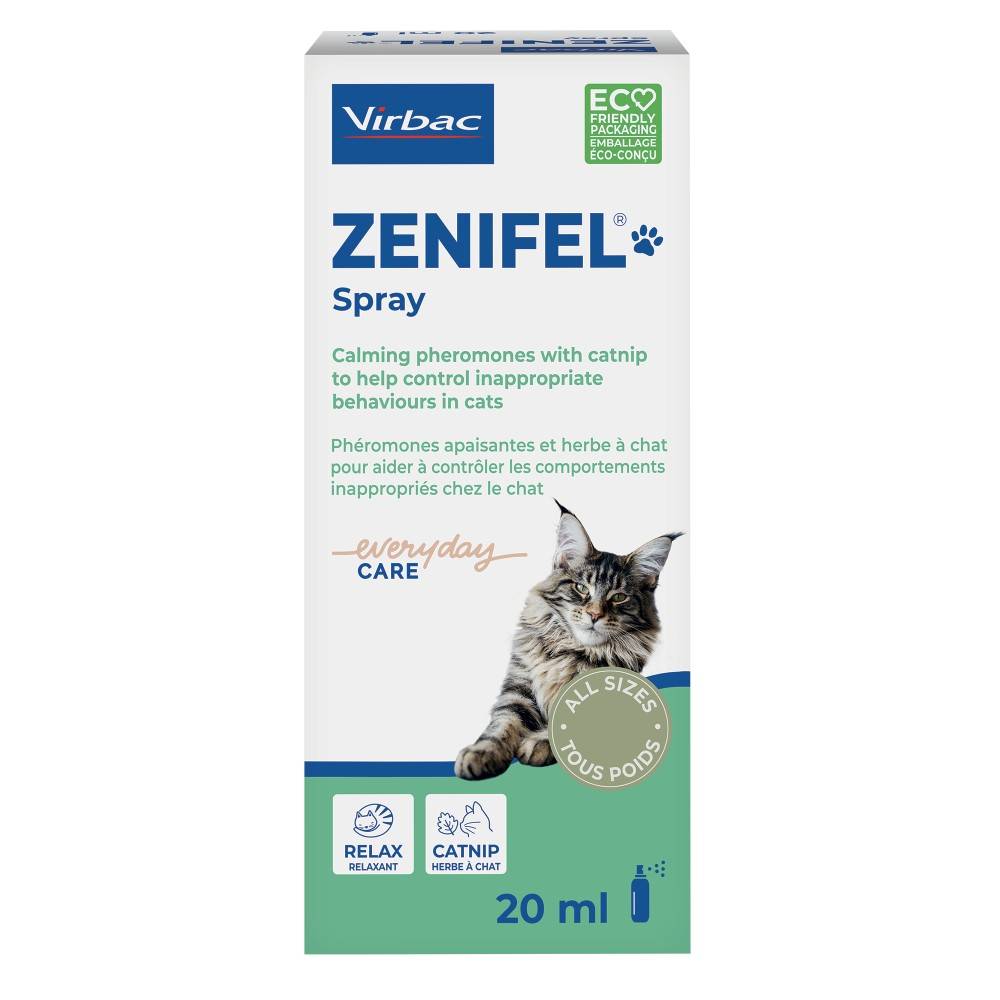 Zenifel plus Spray Chat - Phéromones Apaisantes et Herbe à Chat 60 - Image 1