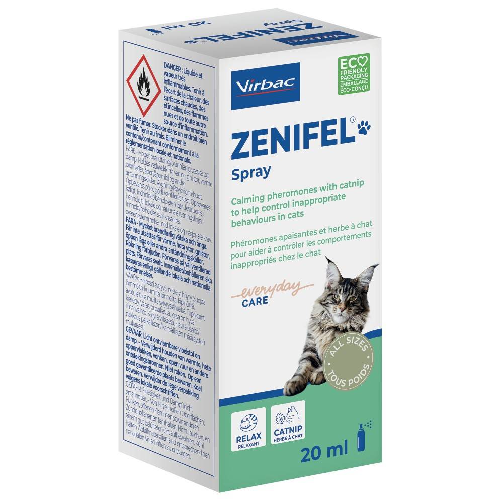 Zenifel plus Spray Chat - Phéromones Apaisantes et Herbe à Chat 60 - Image 5