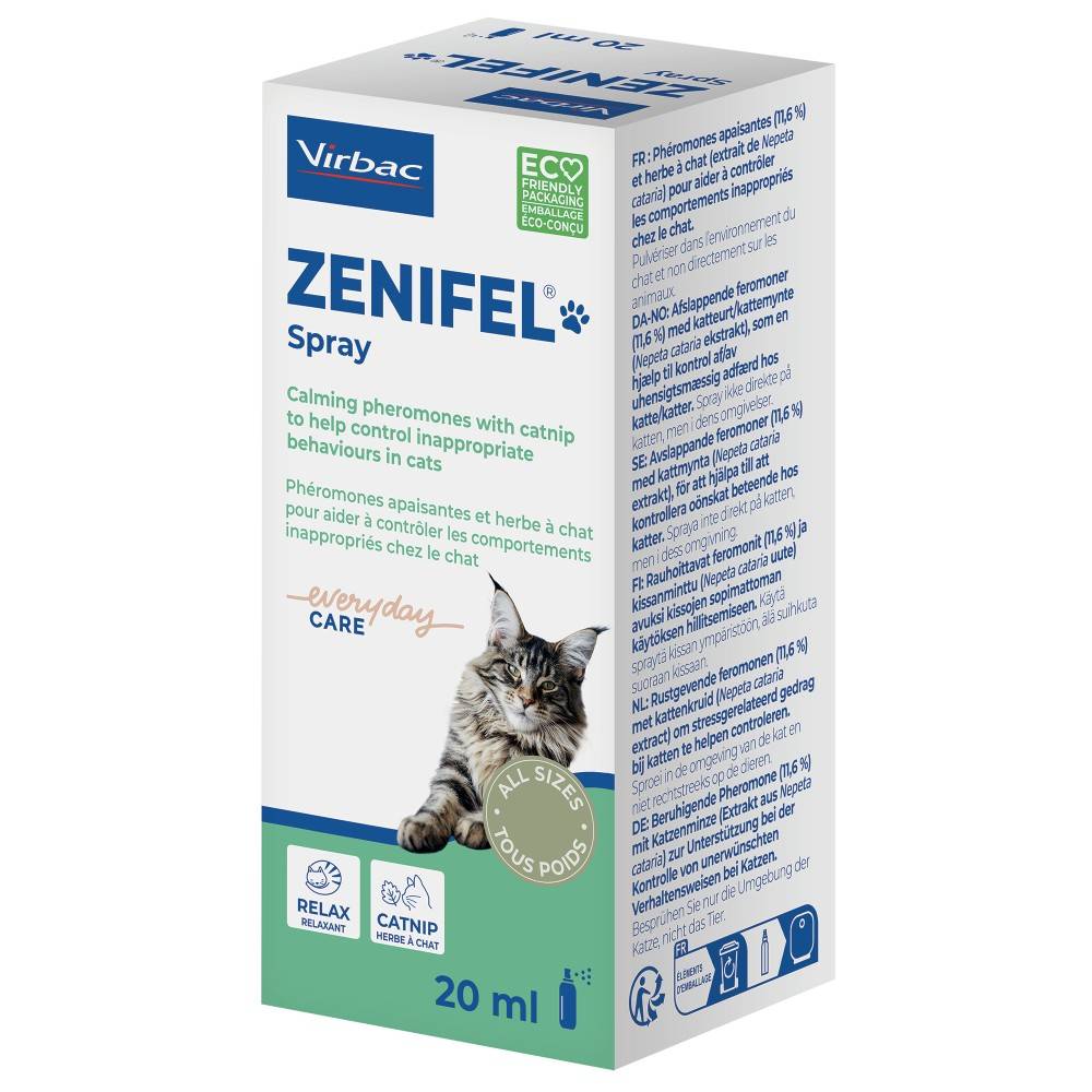 Zenifel plus Spray Chat - Phéromones Apaisantes et Herbe à Chat 60 - Image 4