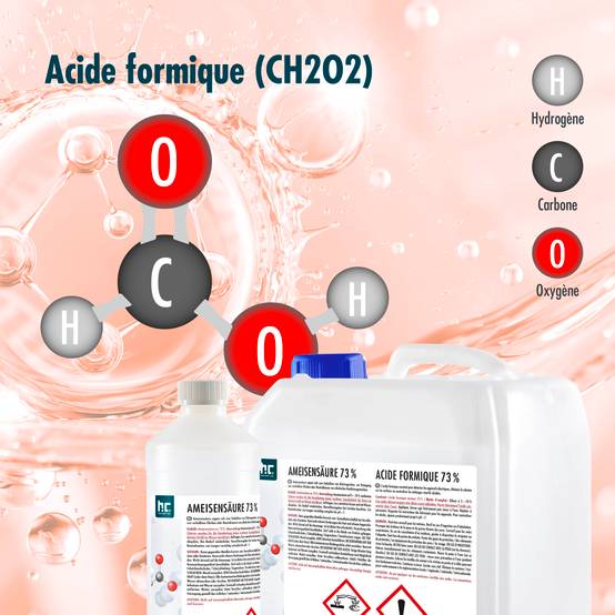 Acide formique 73 % Höfer Chemie® de qualité technique en bidon de 5 L x 2 - Image 4
