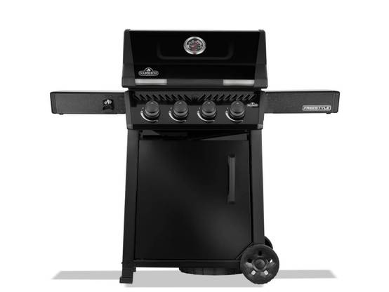 Napoleon - Barbecue gaz Freestyle 425 noir 4 brûleurs avec porte et brûleurs inox + Rôtissoire - Napoléon - Image 7
