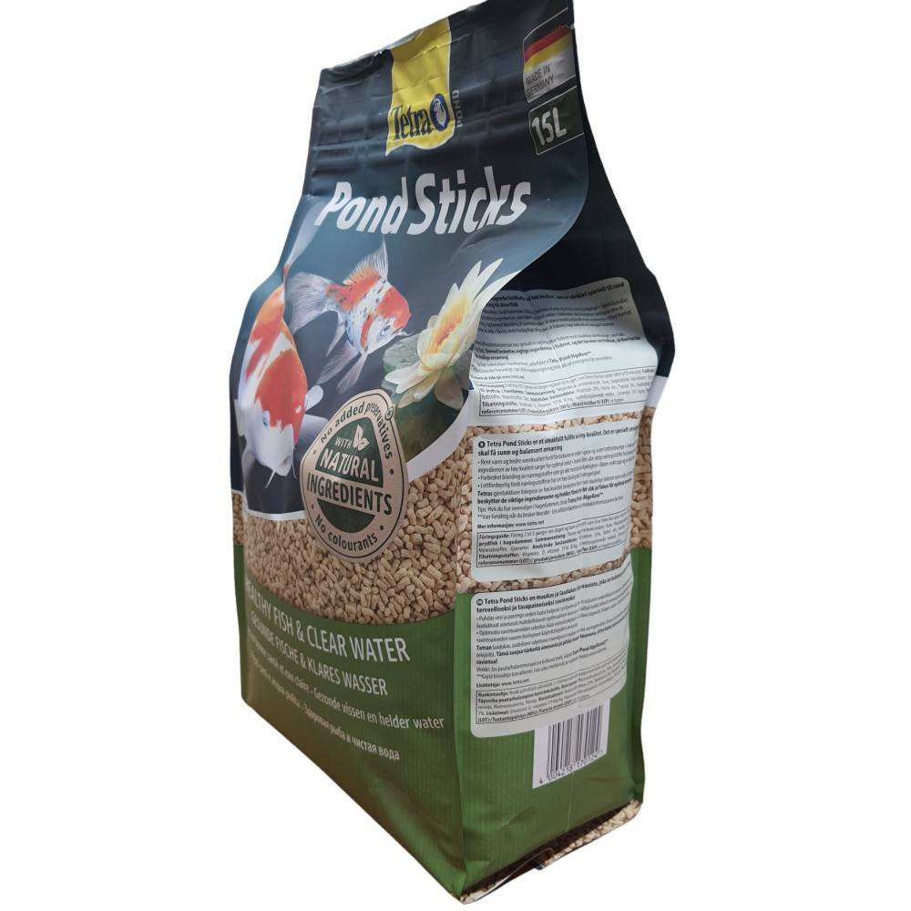 Tetra - Tetra - Pond Sticks sac de 15 litres 1.680 kg TETRA pour poisson d'ornement de bassin de jardin - Image 2