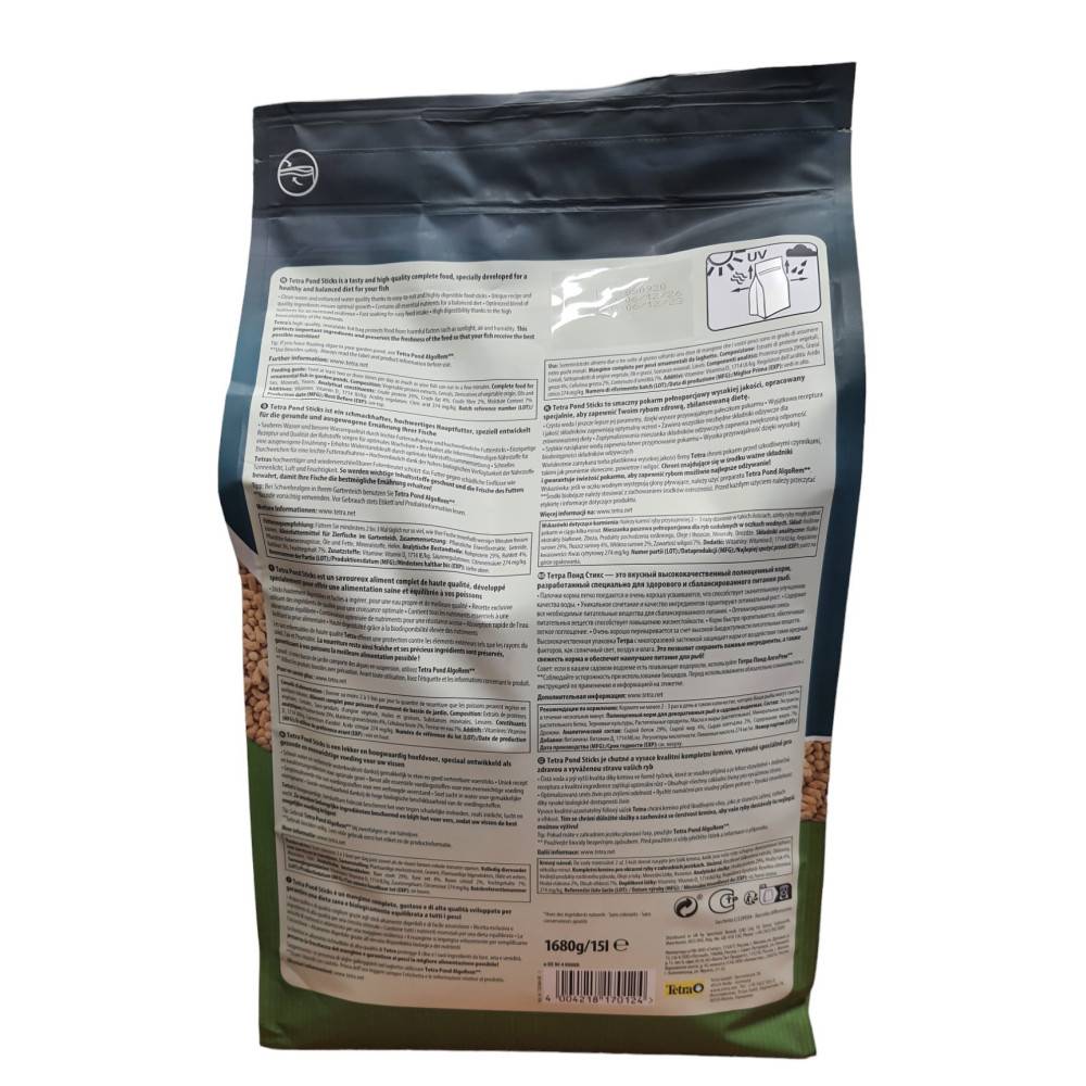 Tetra - Tetra - Pond Sticks sac de 15 litres 1.680 kg TETRA pour poisson d'ornement de bassin de jardin - Image 3