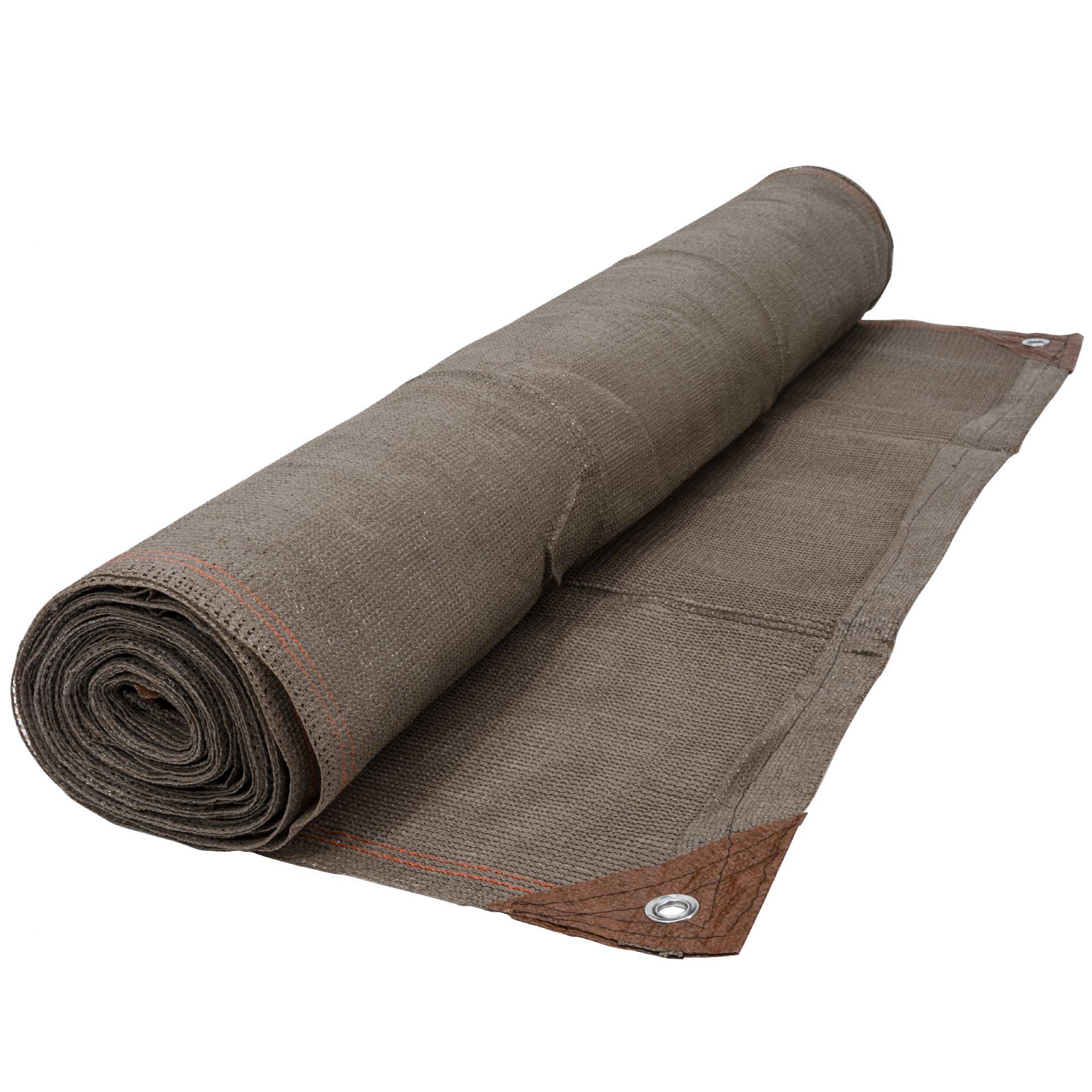 WERKA PRO - Brise vue taupe 220g/m2 WERKA PRO - 1,80 x 10m - Image 1