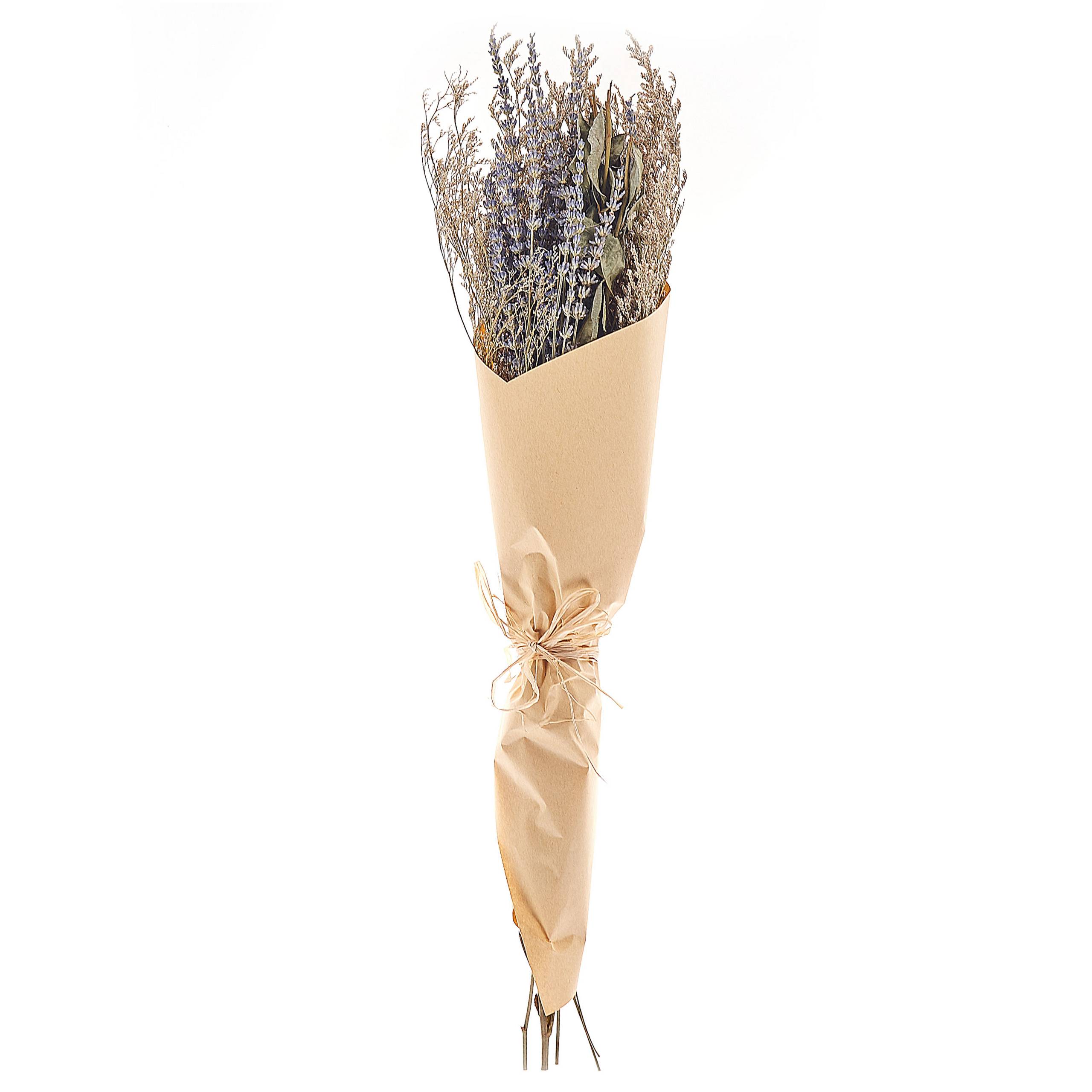 Beliani - Bouquet de fleurs séchées Fleurs séchées Naturel NAWARRA - 20x6x70- Beliani - Image 4