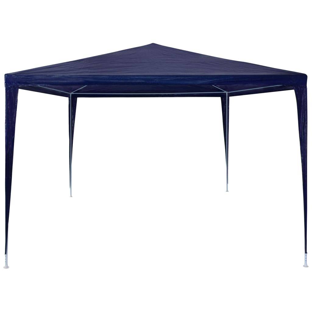 Tente de réception - Tonnelle de jardin - Barnum 3x4 m PE Bleu - MEUBLE PRO - Image 1
