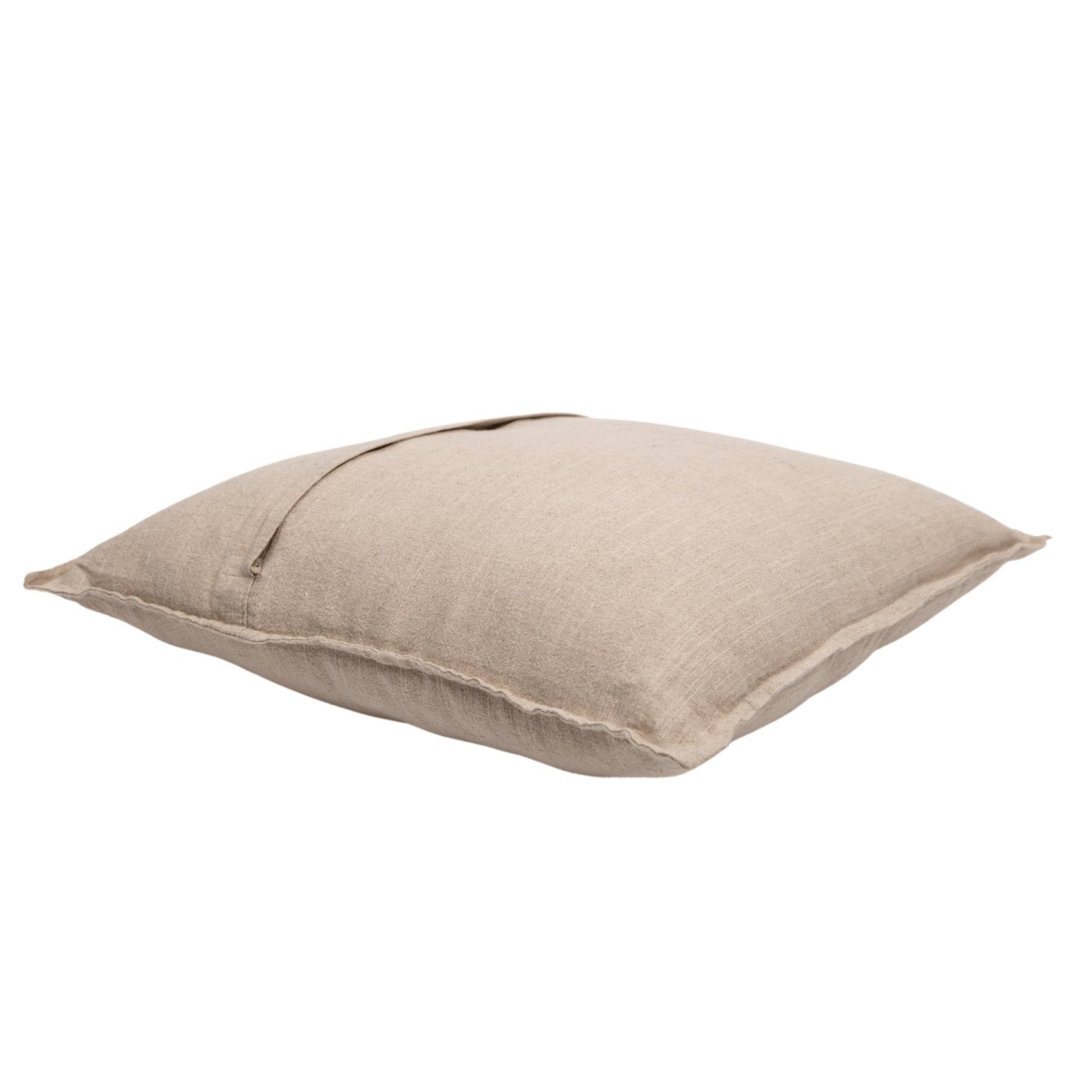 Home Maison - Coussin déhoussable en lin - HOME MAISON - Imagen 2