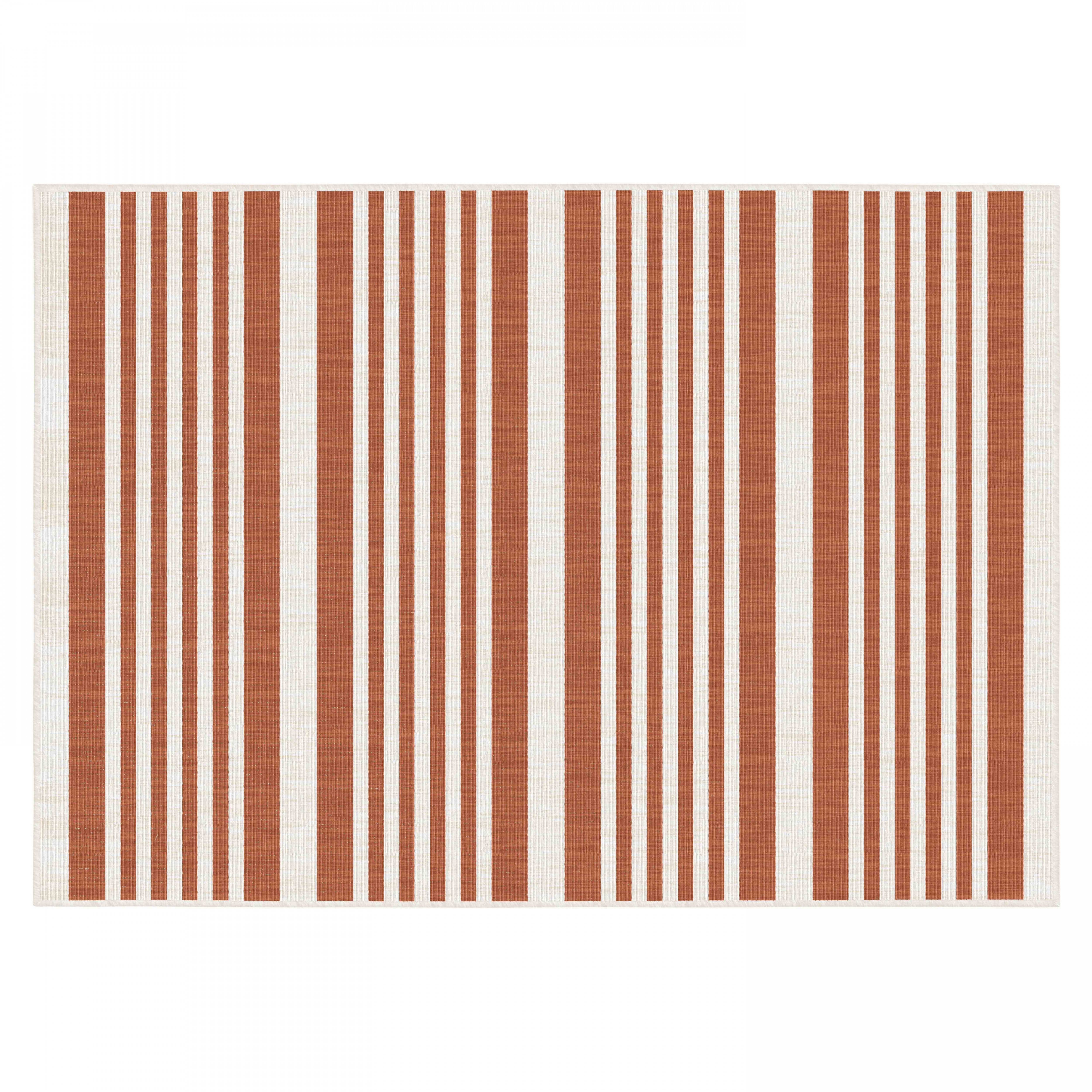 Oviala - Tapis d'extérieur en polypropylène 160 x 230 cm terracotta Kilma - Oviala - Imagen 1