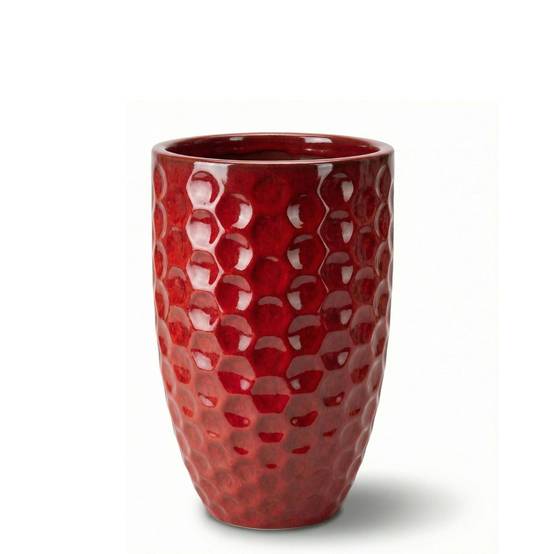 Pot MEROVEE 30x45cm rouge tropical - Image 1