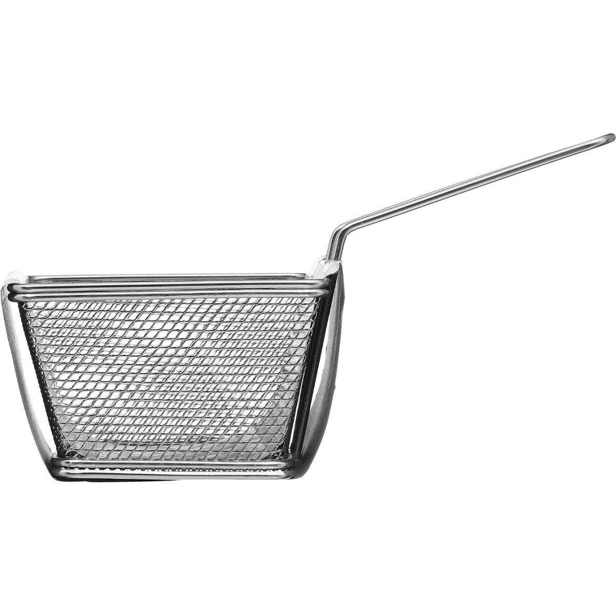 Panier à Frites Rectangulaire "Frito" 20cm Gris - Image 2