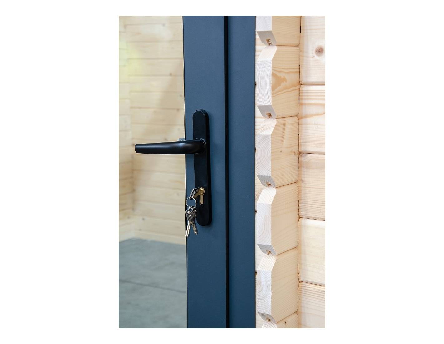 Altanka - Abri de jardin en bois - 15m2 - 5x3m - Ep. 28mm - Couleur: naturel - DOM637 - ALTANKA - Imagen 9