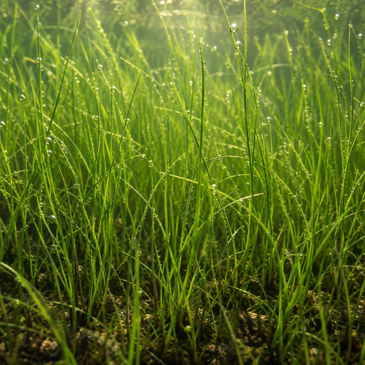 Scirpe épingle - Eleocharis acicularis - Lot de 4 avec panier - Image 2