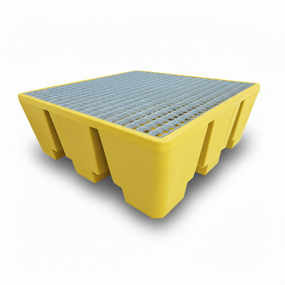 Bac de rétention pehd 475l pour 4 fûts - plast'up rotomoulage - Image 3
