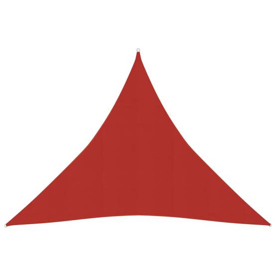 Helloshop26 - Voile toile d'ombrage parasol 160 g/m² PEHD 4,5 x 4,5 x 4,5 m rouge - Imagen 1