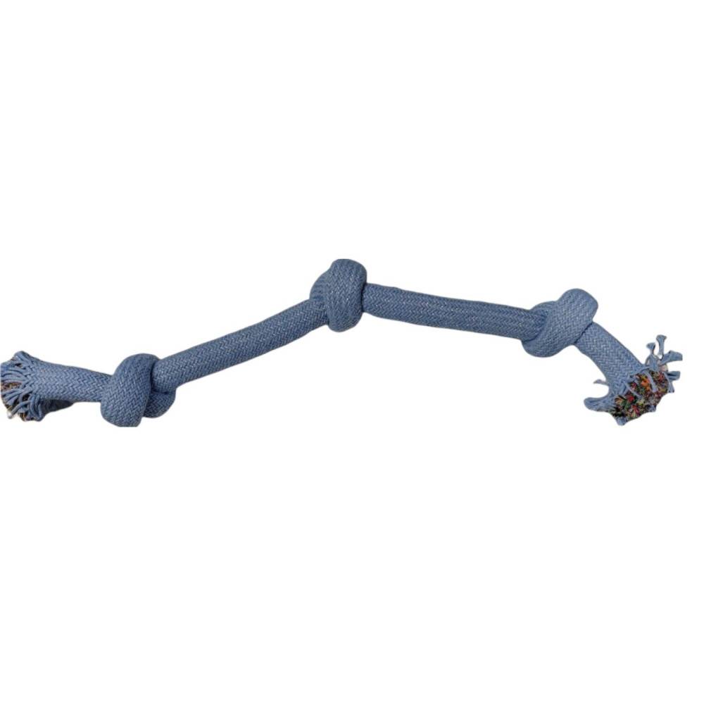 Corde COSMIC 3 nœuds, taille ø 3 cm x 50 cm, jeux pour chien. - Imagen 4