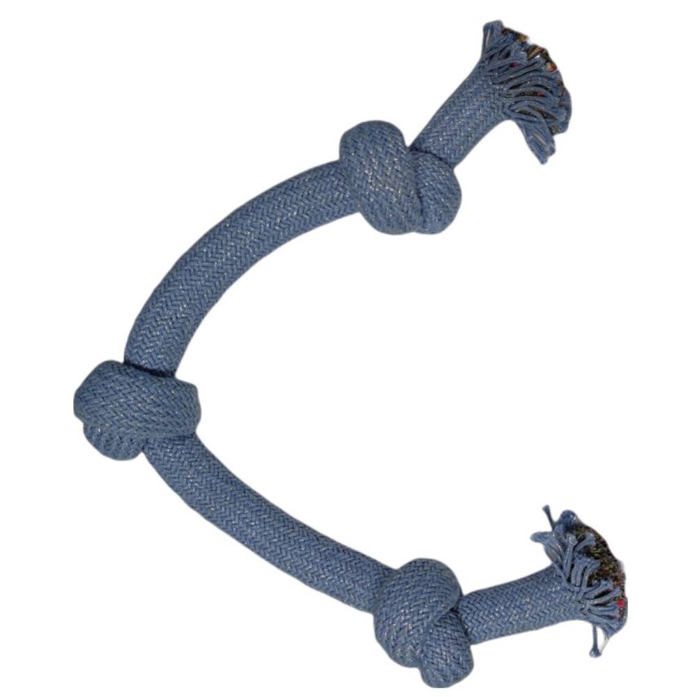 Corde COSMIC 3 nœuds, taille ø 3 cm x 50 cm, jeux pour chien. - Imagen 2