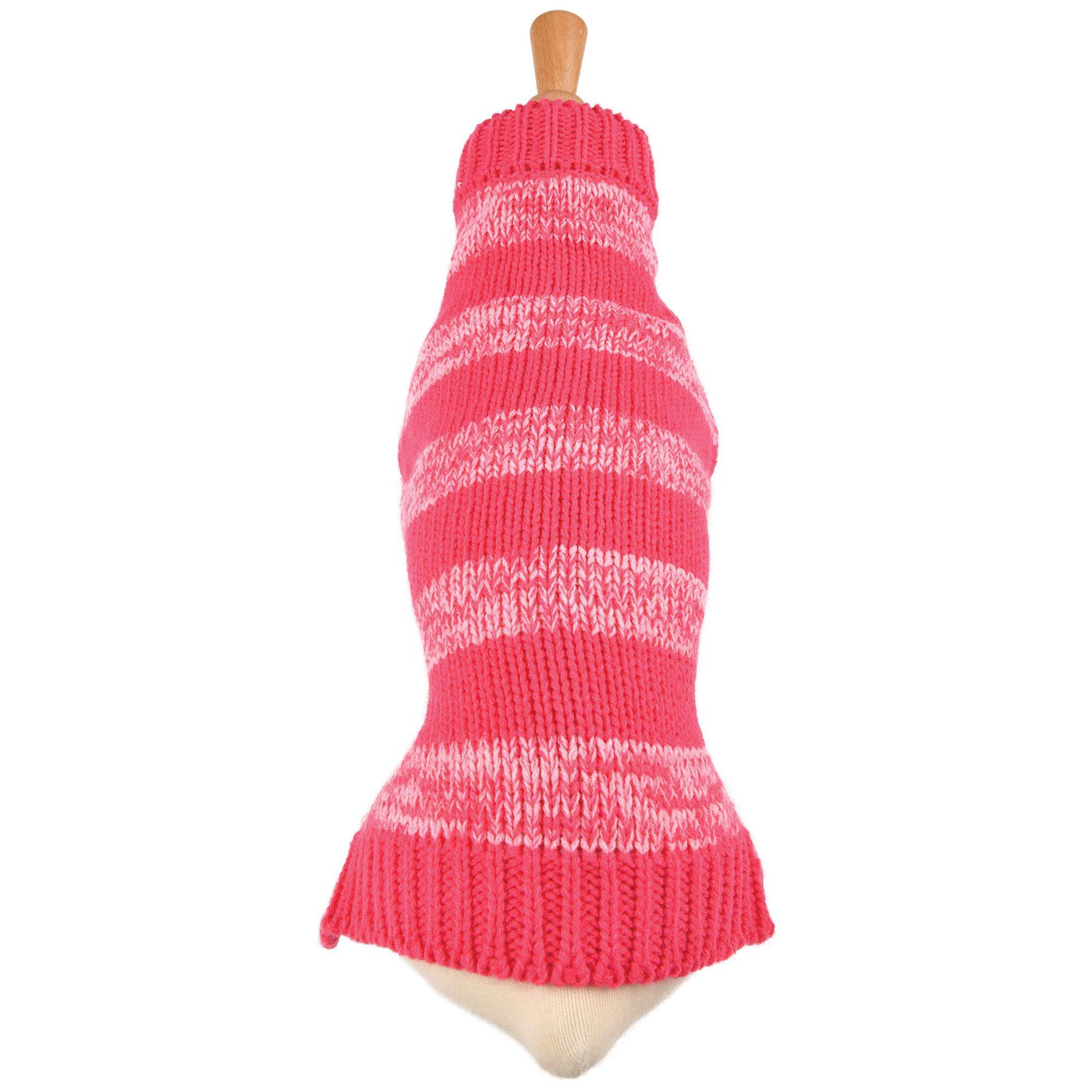 Pull Echarpe fantaisie pour chien 2 en 1 Rose Taille : T40 DOOGY CLASSIC