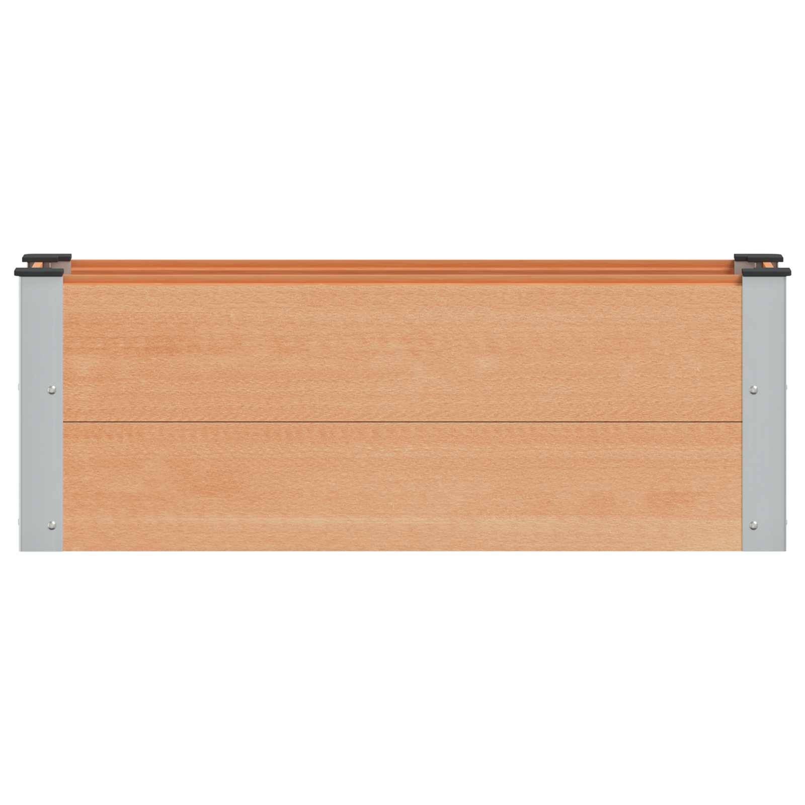 Prolenta Premium - Jardinière aluminium marron 100 x 30 x 36 cm - Prolenta premium p348.8 - Image 3