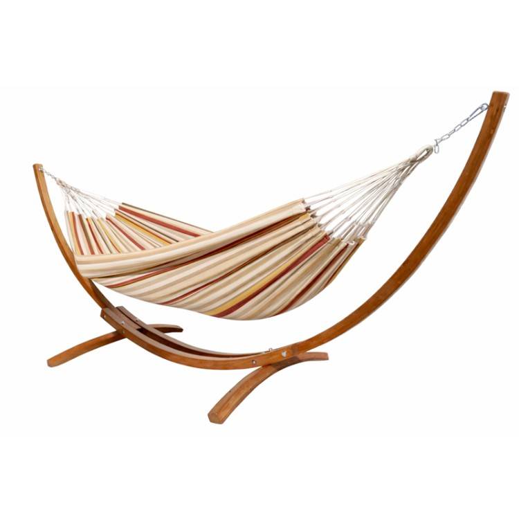 Tropical Hamac - Hamac avec support bois Latino L Elisa - Tropical Hamac