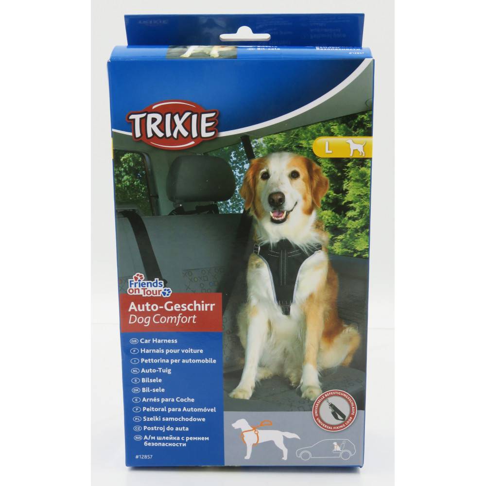 Trixie - Trixie - Harnais pour voiture Dog Confort L pour chien - Imagen 1