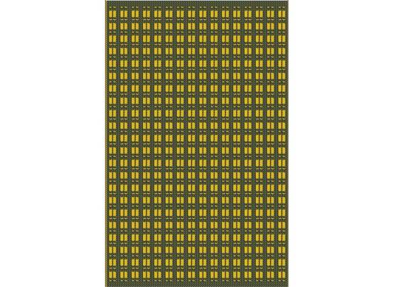 Proloisirs - Tapis d’extérieur pour salon détente ou repas moutarde/graphite 240 x 150 cm PROLOISIRS - Image 1