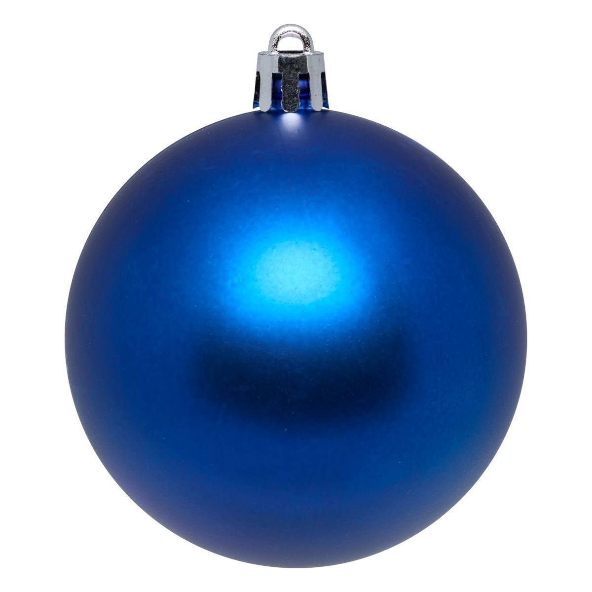 Fééric Lights & Christmas - Lot de 4 boules D.8cm bleu nuit - Feeric Lights & Christmas - Imagen 5