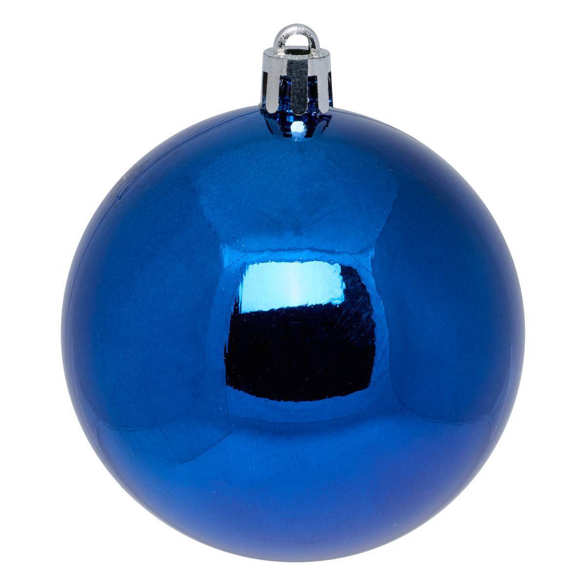Fééric Lights & Christmas - Lot de 4 boules D.8cm bleu nuit - Feeric Lights & Christmas - Imagen 4