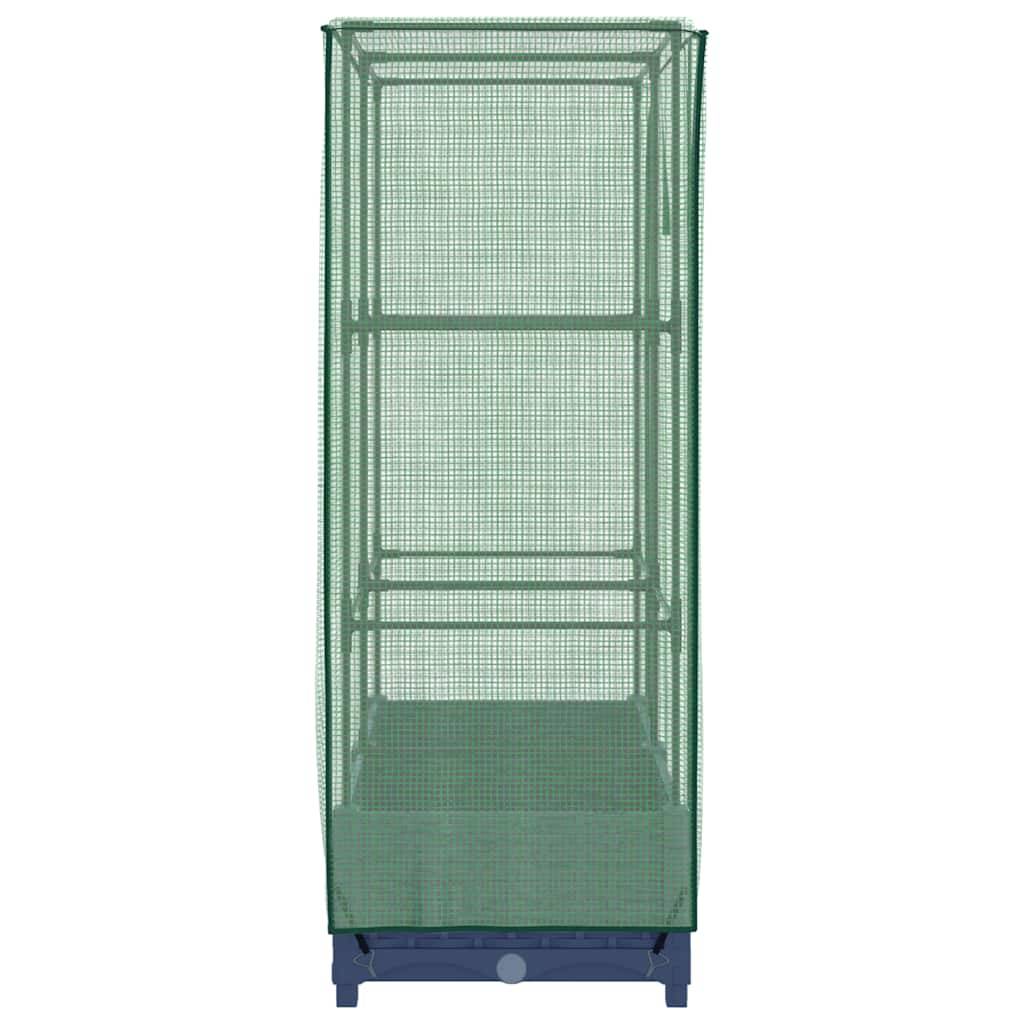 ComfortXL - Jardinière Surélevée avec Serre Aspect Rotin Gris 80x40cm pour Balcon – ComfortXL Outdoor Living - Image 5
