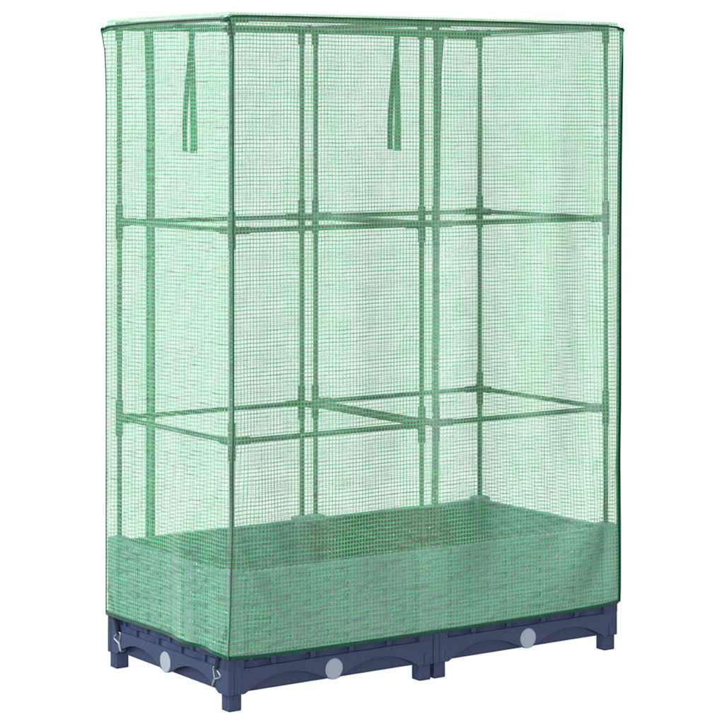 ComfortXL - Jardinière Surélevée avec Serre Aspect Rotin Gris 80x40cm pour Balcon – ComfortXL Outdoor Living - Image 6