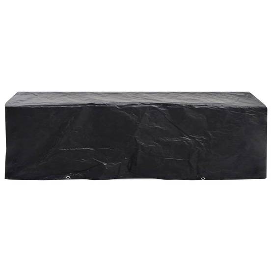 Housse de chaise de jardin - Housse de protection 8 œillets 218 x 77 x 55 cm - Image 3