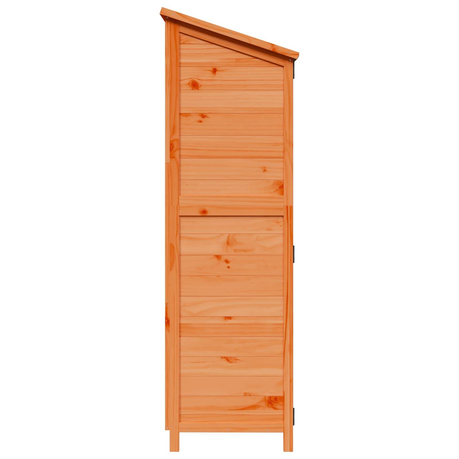 PANGIVO - Abri de jardin bois de sapin marron 106.5 x 56 x 176 cm - PANGIVO - Image 6