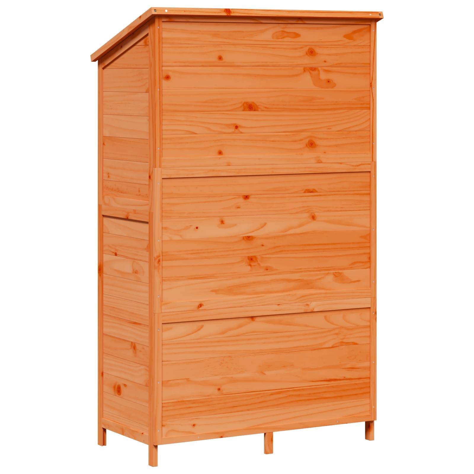 PANGIVO - Abri de jardin bois de sapin marron 106.5 x 56 x 176 cm - PANGIVO - Image 7