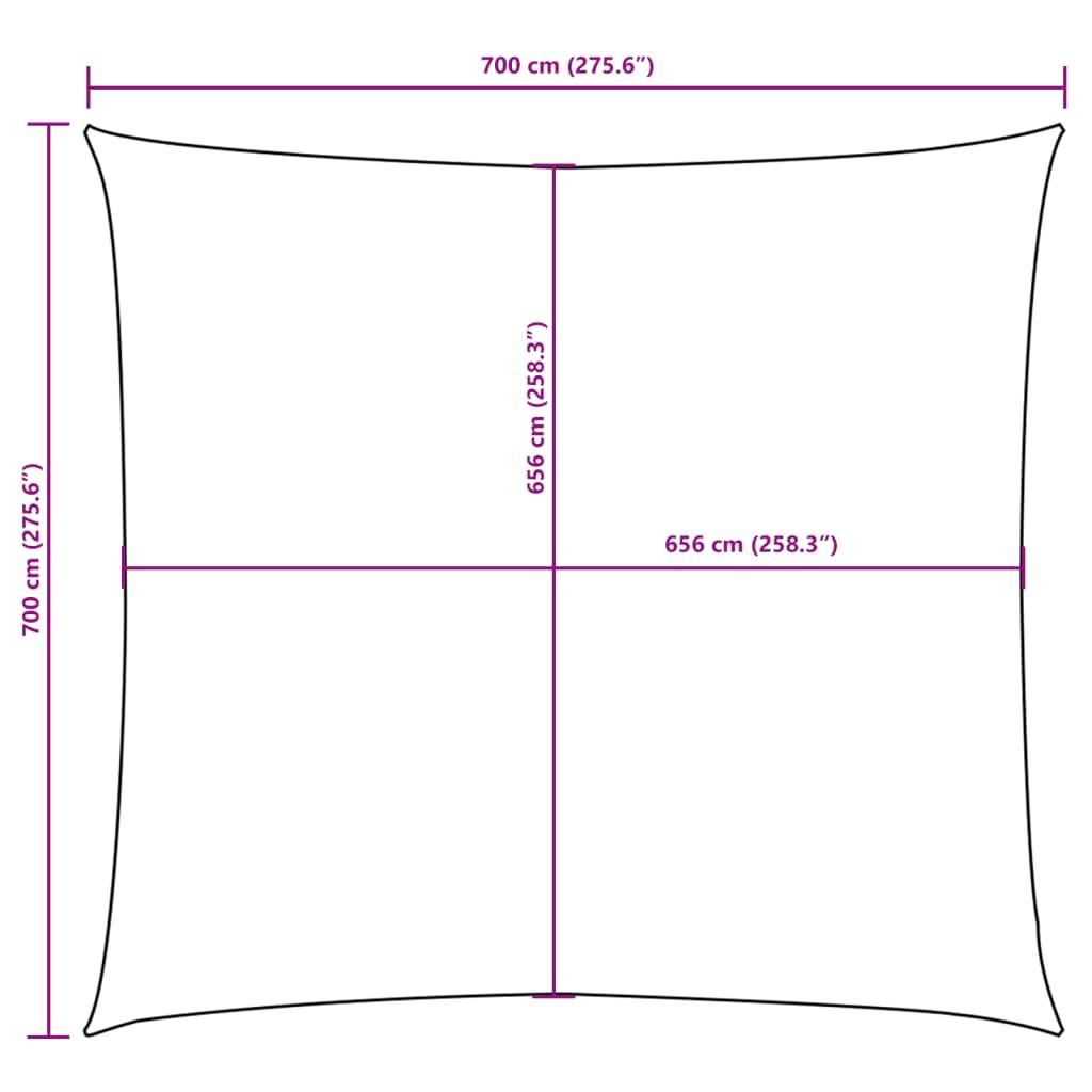 Prolenta Premium - Store banne polyuréthane vert  7 x 7 m  - Prolenta premium p397.2 - Image 10
