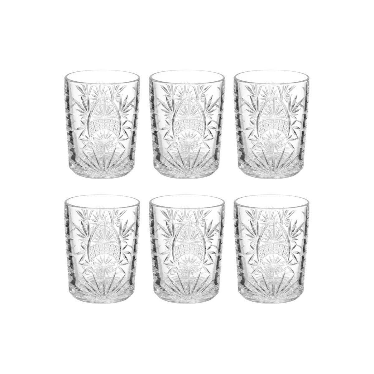 Lot de 6 Gobelets Bas "Ayla" 35cl Transparent - Image 1