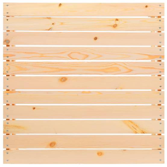 Salon de Jardin Bas Modulable 3 Pièces Bois de Pin Massif Style Rustique Design Palette Détente Brun – ComfortXL Outdoor Living - Image 7