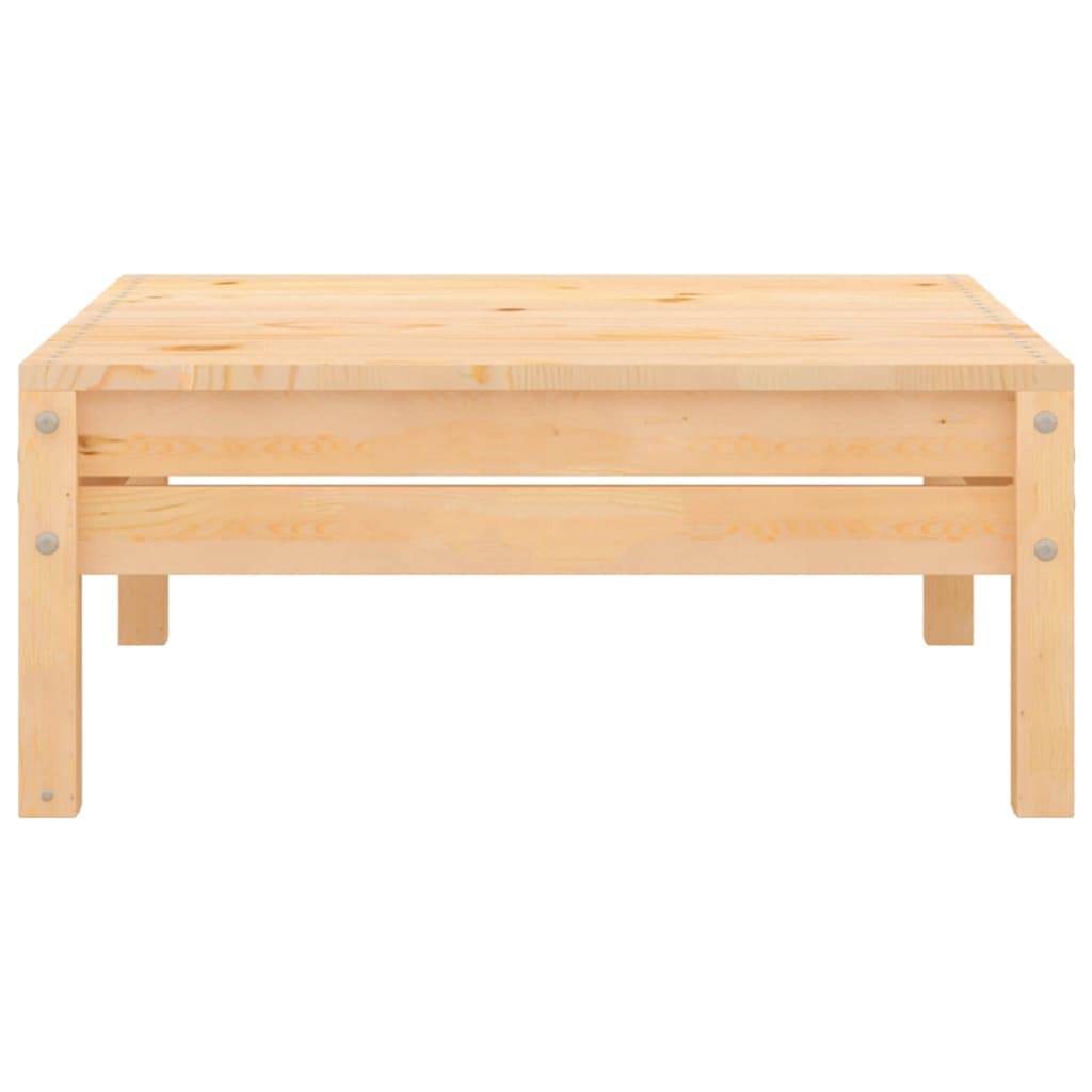 Salon de Jardin Bas Modulable 3 Pièces Bois de Pin Massif Style Rustique Design Palette Détente Brun – ComfortXL Outdoor Living - Image 10