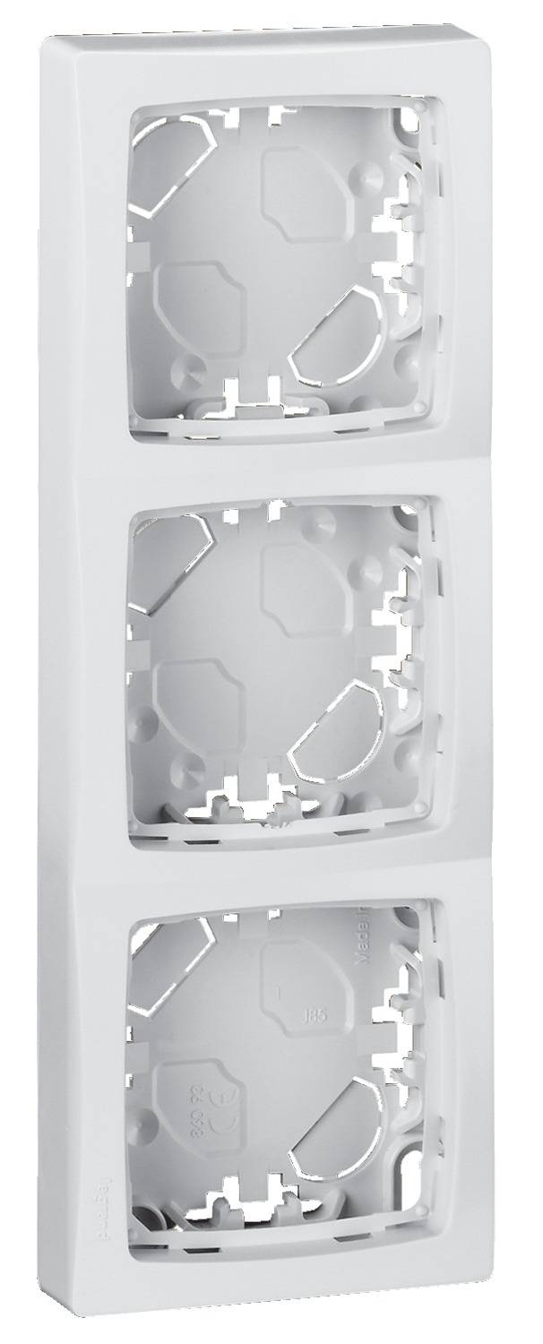 Legrand - Cadre saillie ASL pour blanc 3 postes - LEGRAND - 080293