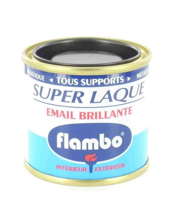 Laque Flambo Bleu Drapeau 50ml Finition Brillante Haute Résistance - Générique