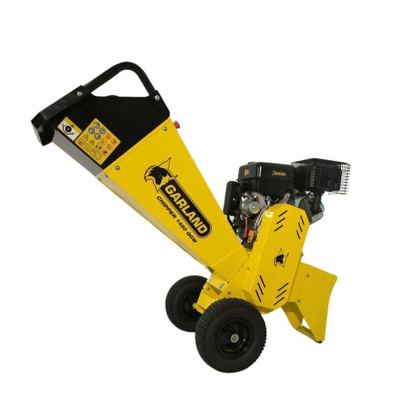 Garland - Broyeur de végétaux thermique GARLAND CHIPPER 1480 QGW-V23 - Coloris - Jaune - Image 1