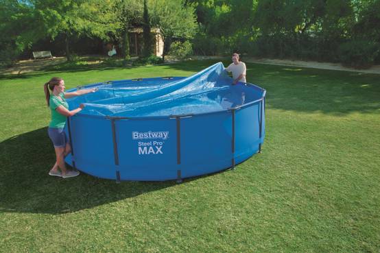 Bestway - Bâche Solaire Ronde Bestway Chauffe Et Protège Votre Piscine Hors-sol. - Bestway - Image 2